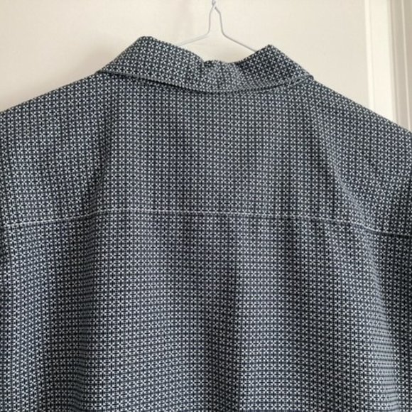 Ultra Soft Men's Collared Short Sleeve Dress Shirt Size M - Picture 10 of 16